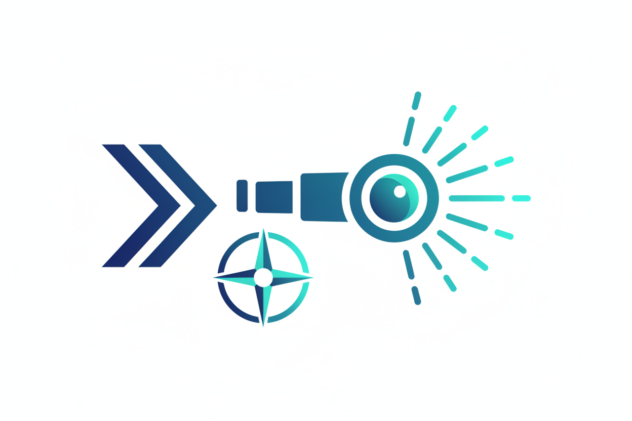 icon for "future focused" messaging with transparent background